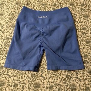 Aurola Gym Shorts. Light Blue